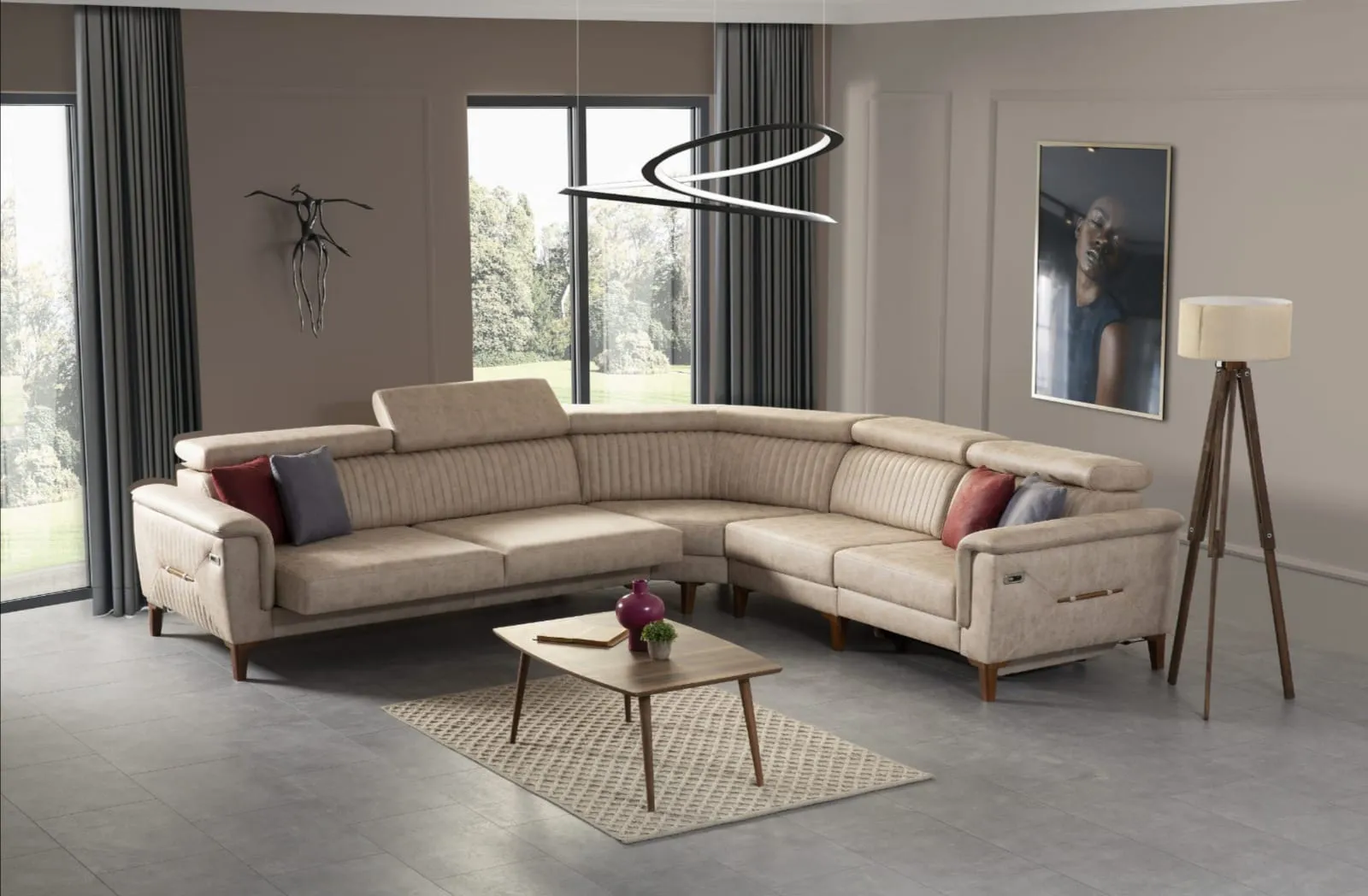 Besse Köşe Koltuk Takimi