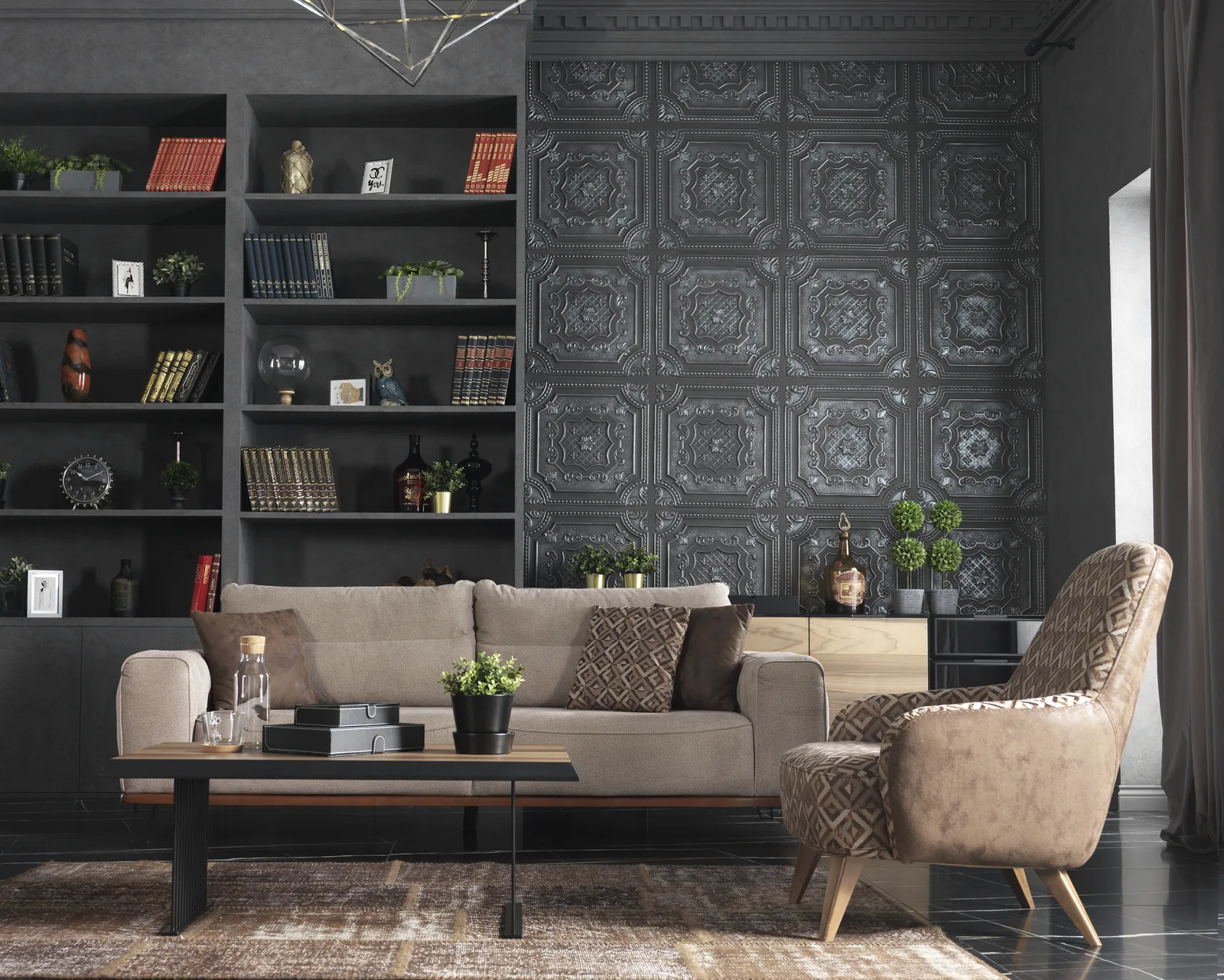 Anka Sofa Set - 1