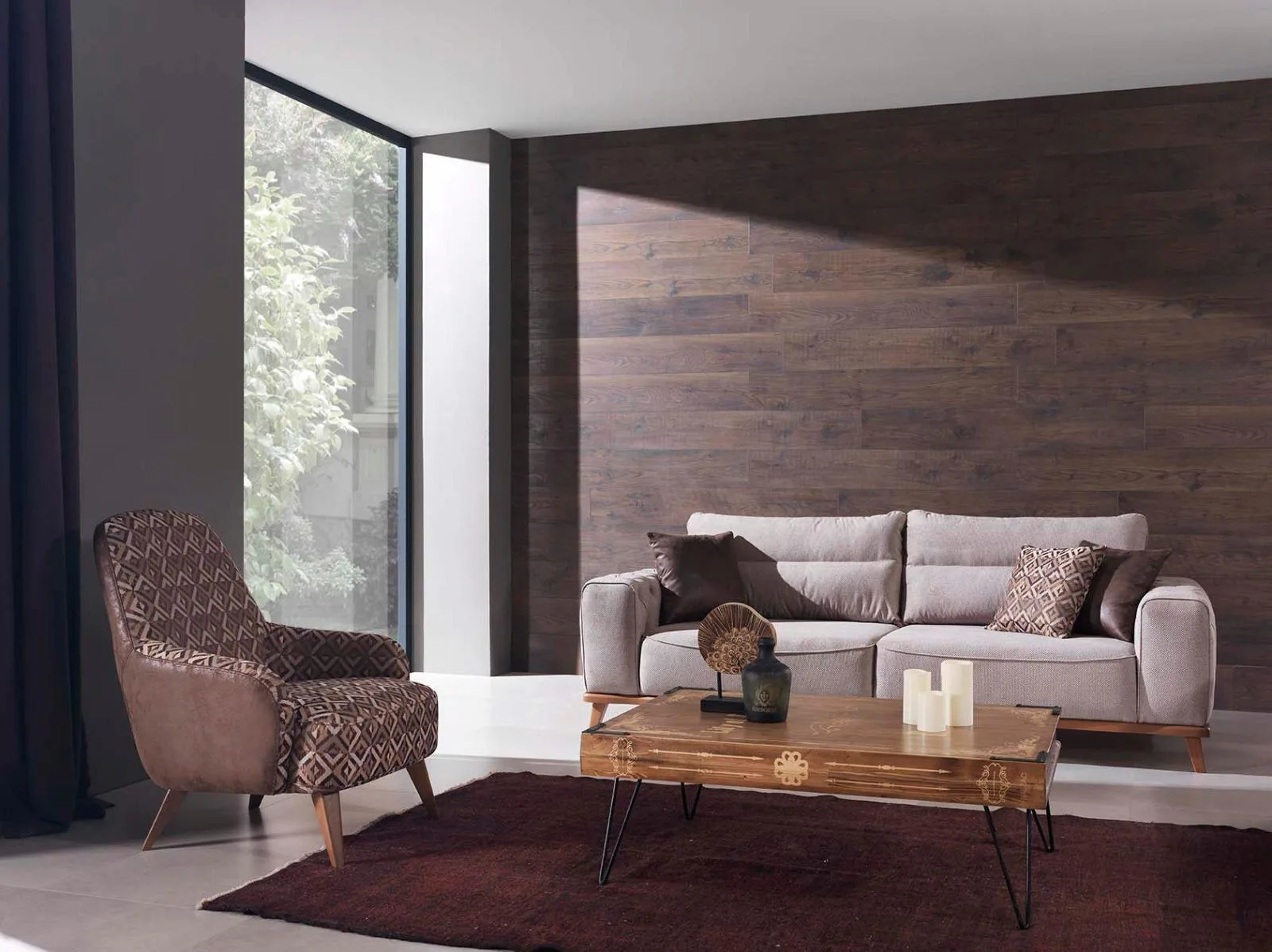 Anka Sofa Set - 2