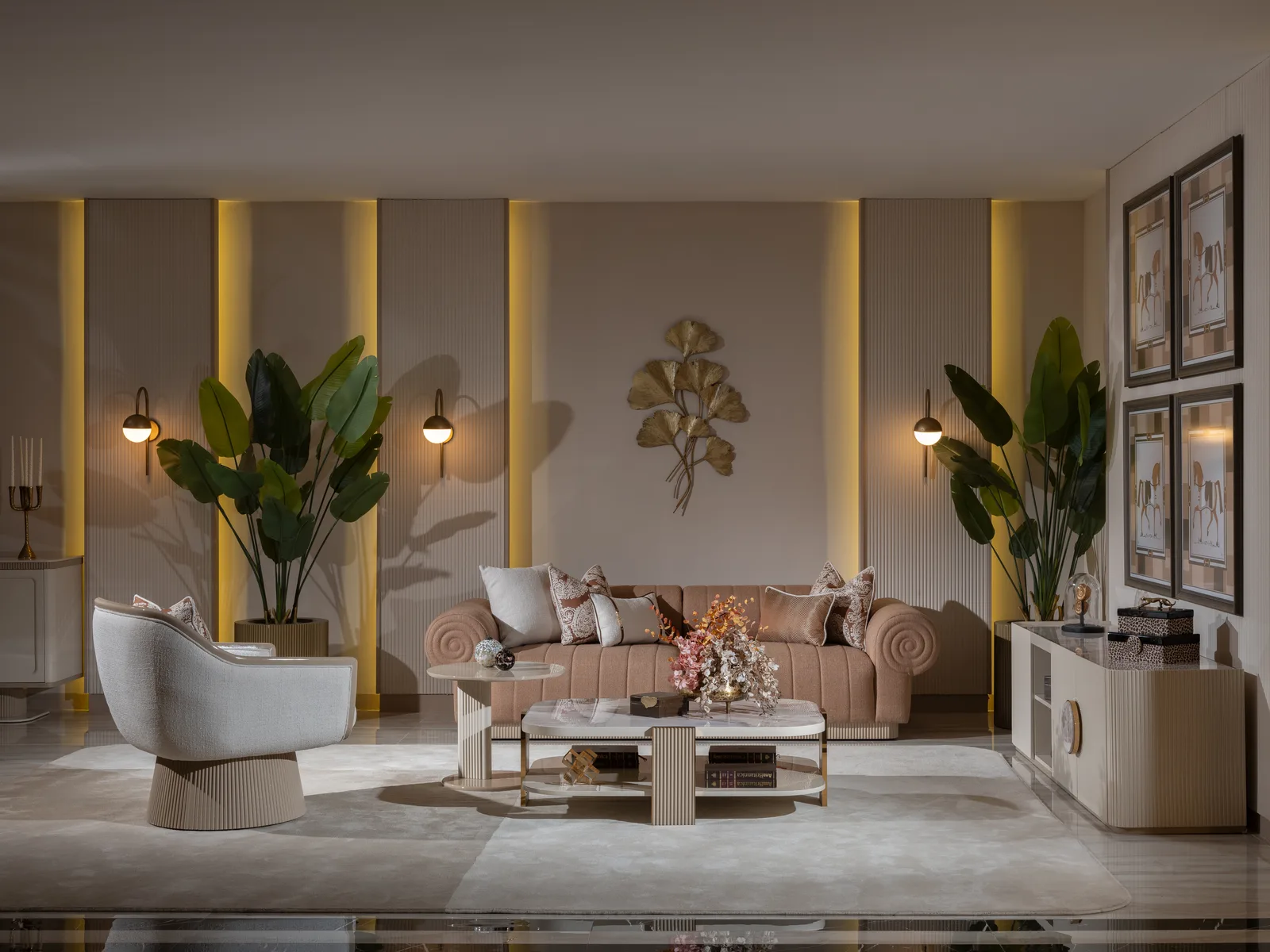 Belezza Sofa Set - 1