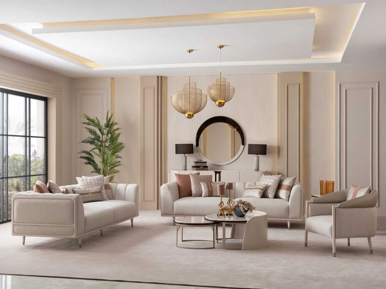 Braga Sofa Set - 2