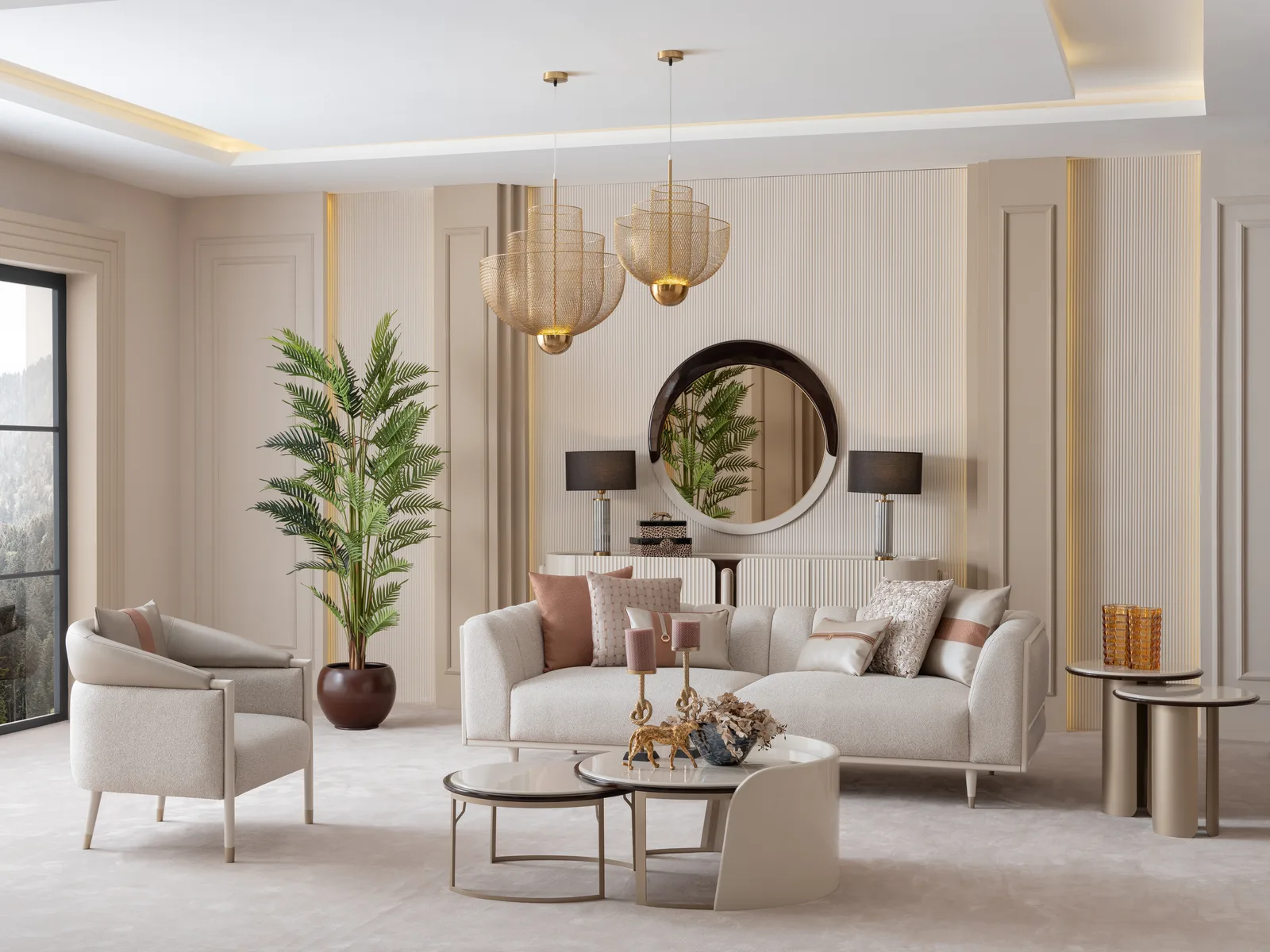 Braga Sofa Set - 4