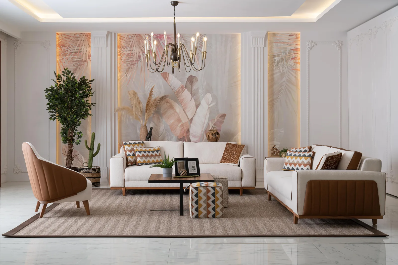 Cassa Sofa Set - 3