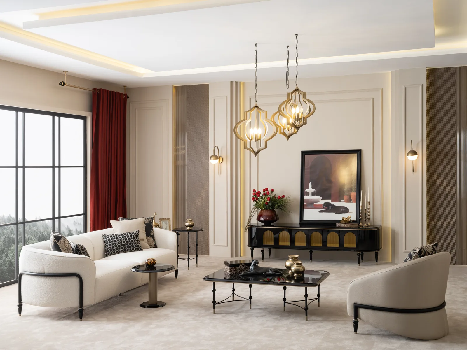 Granada Sofa Set - 4