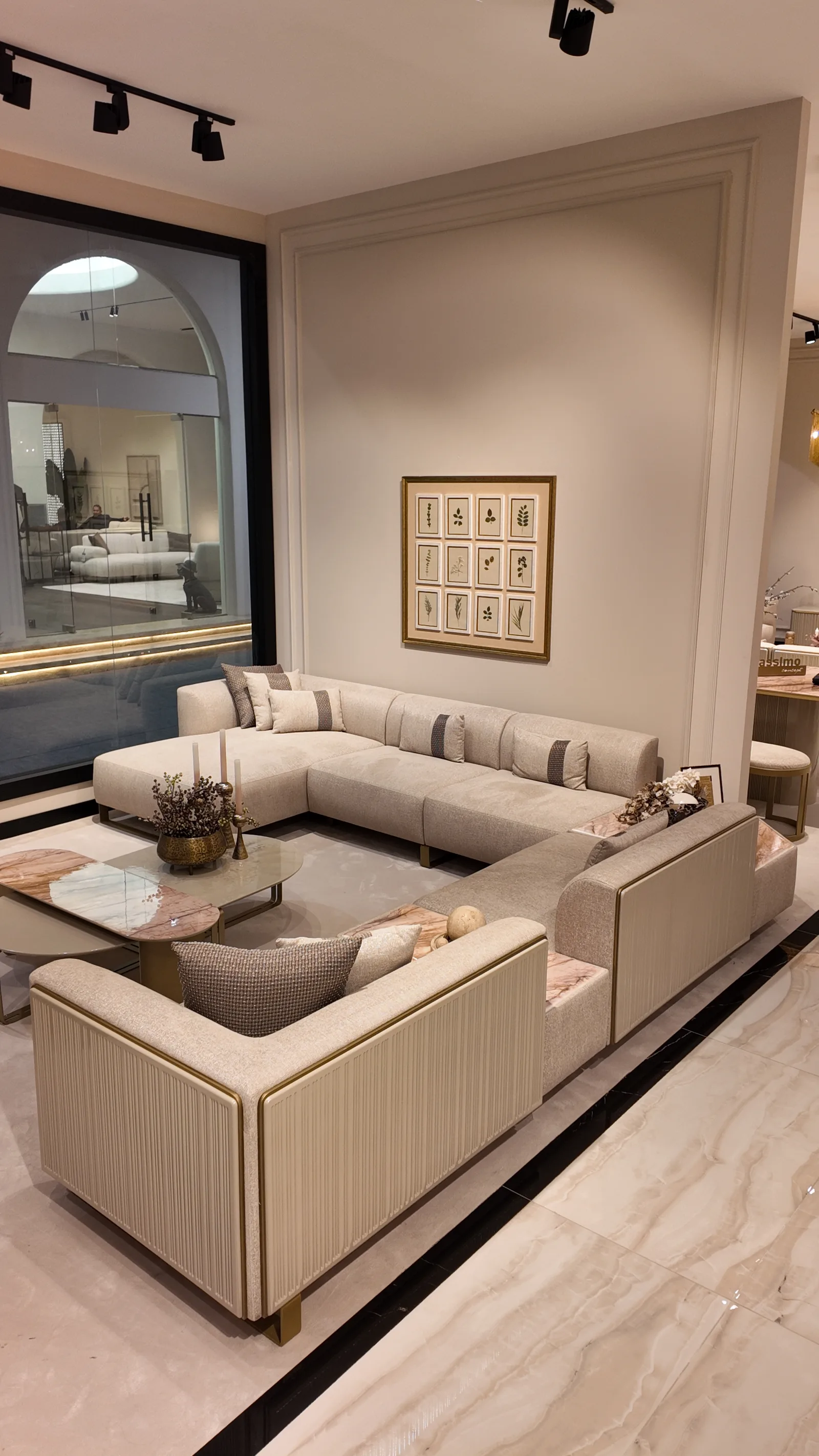 Massimo Corner Sofa Set - 4