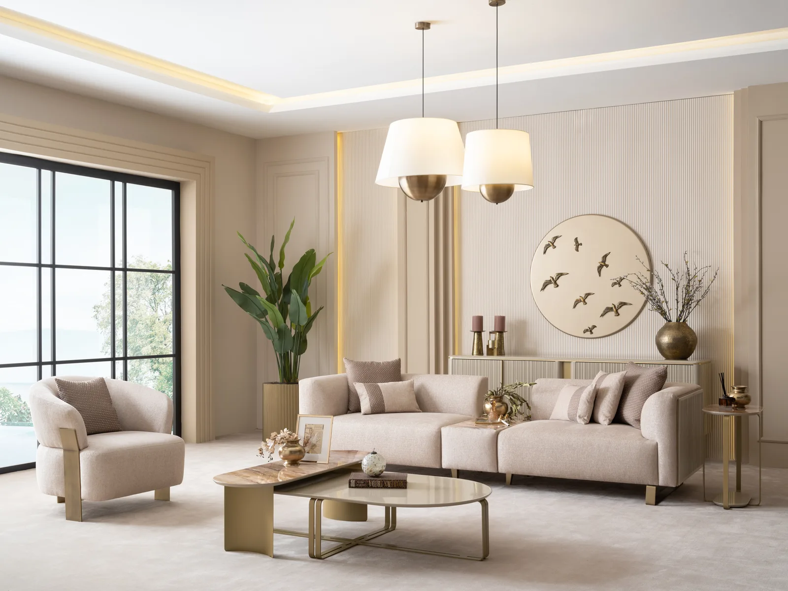 Massimo Sofa Set - 4