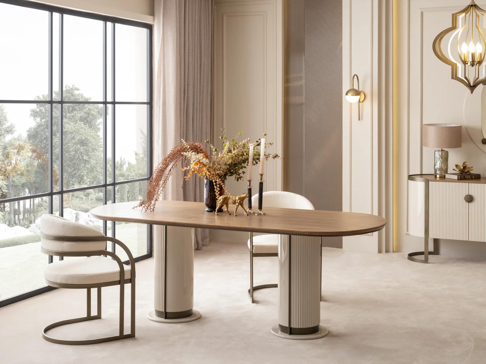 Mocha Dining Table - 3