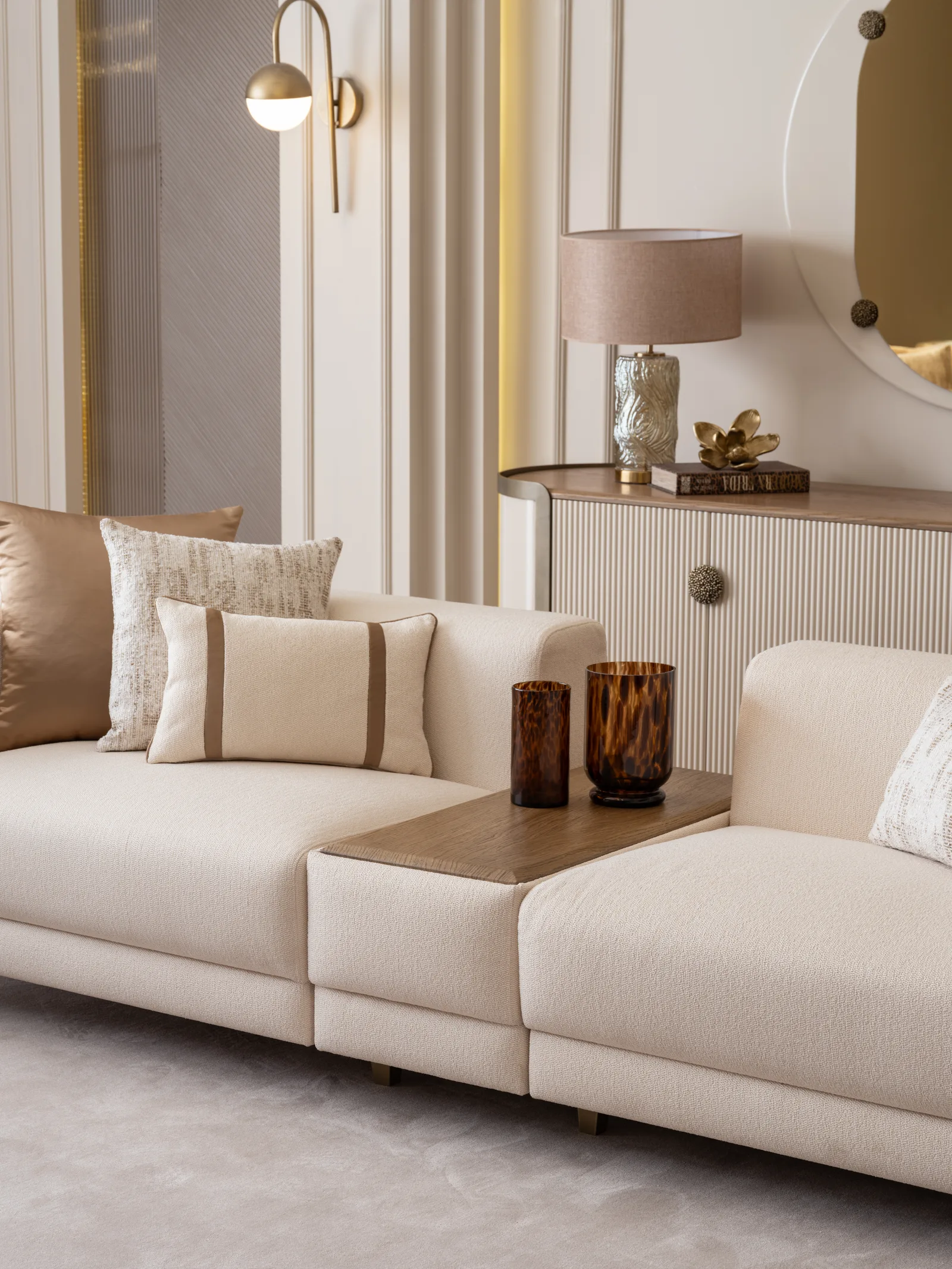 Mocha Sofa - 4