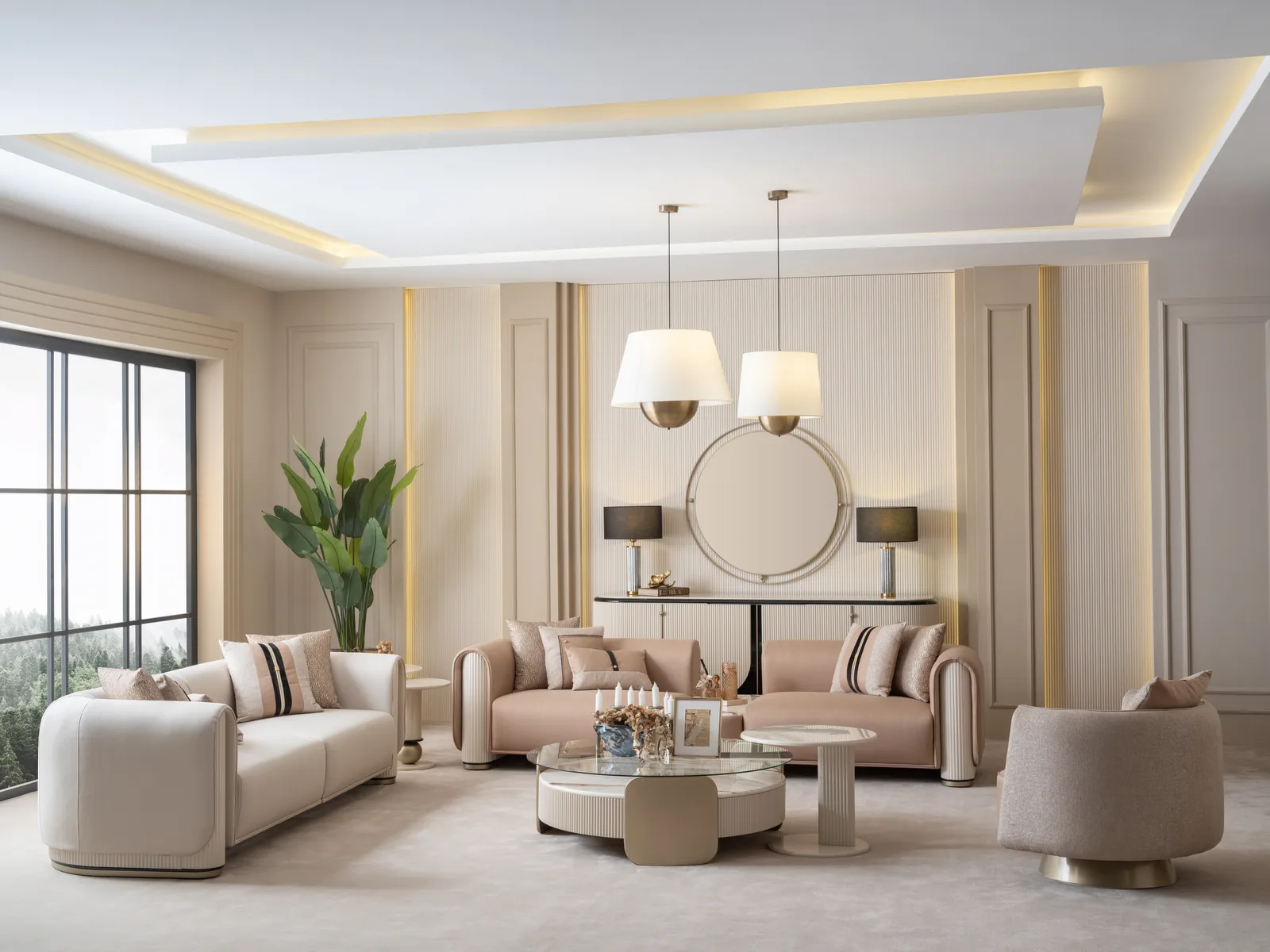 Nobel Sofa Set - 3