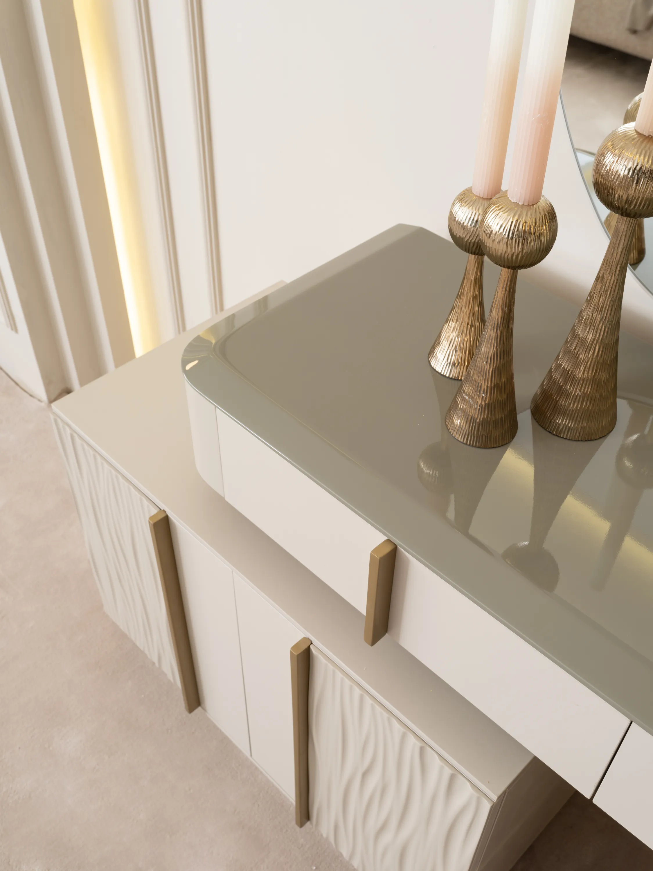 Velora Chest of Drawers and Dressing Table