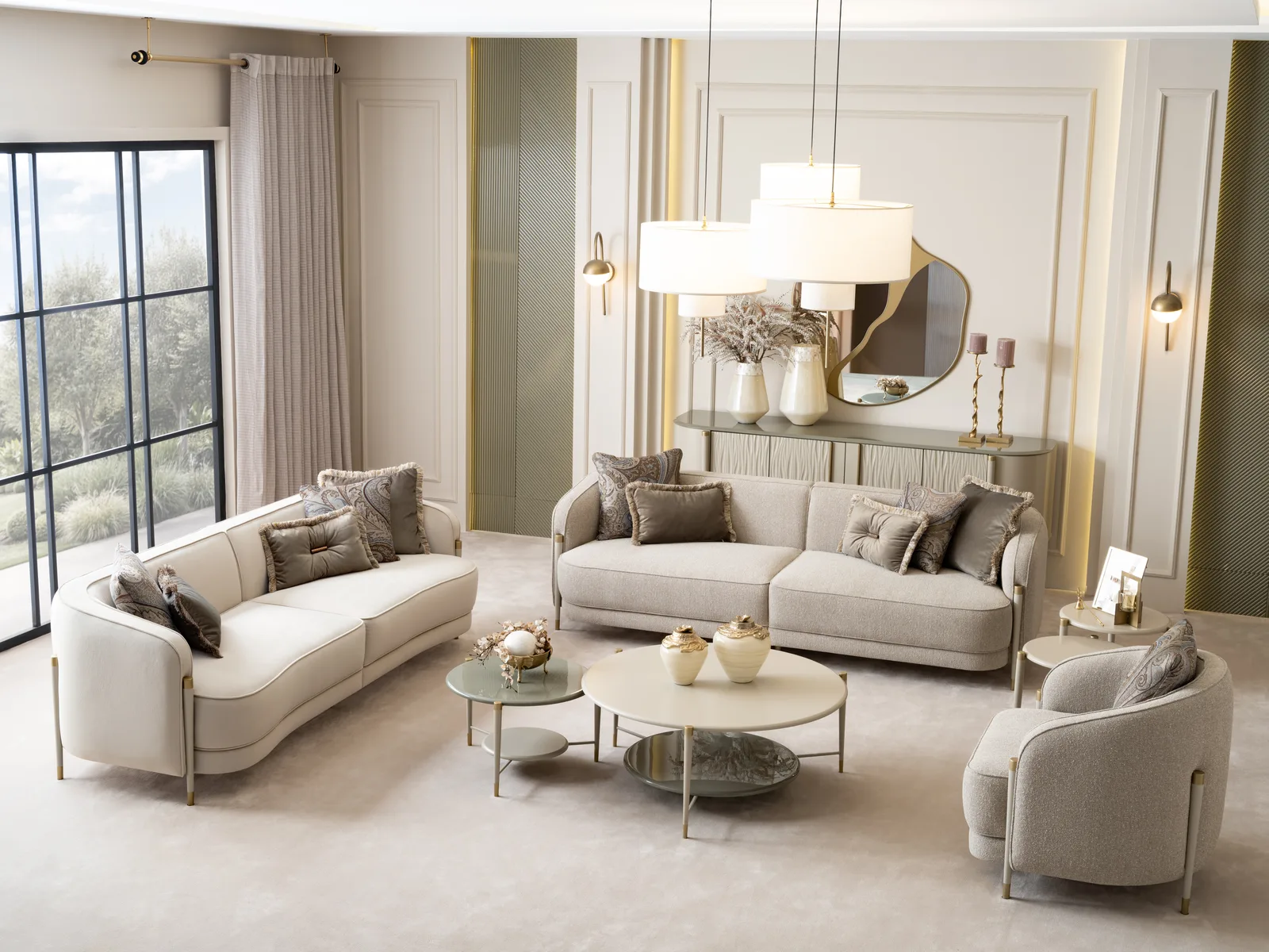 Velora Sofa Set - 3