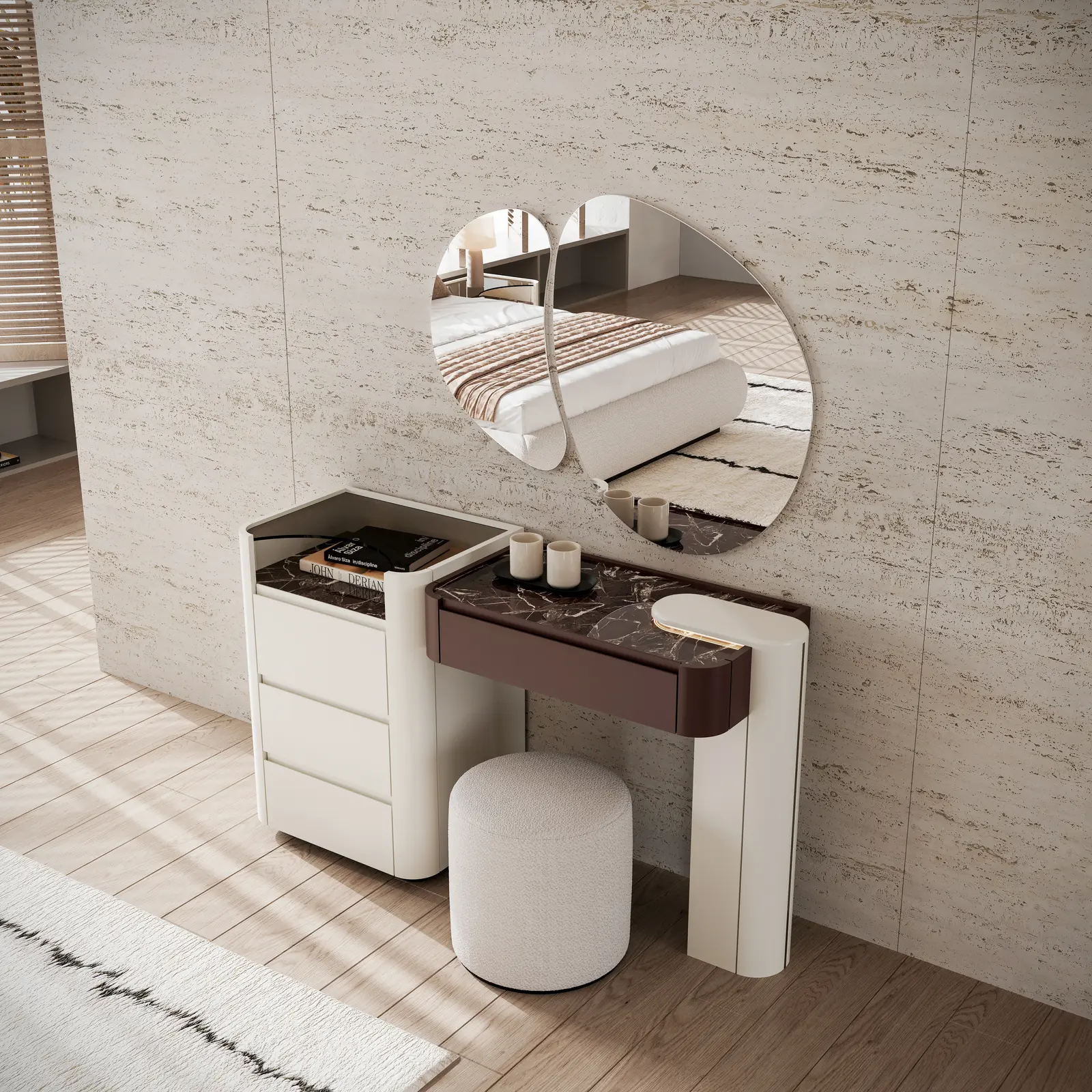 Velüx Chest of Drawers with Mirror