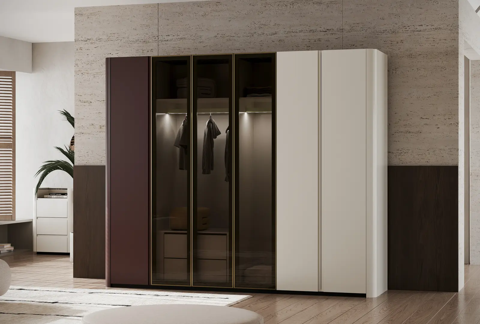 Velüx 3-Door Wardrobe