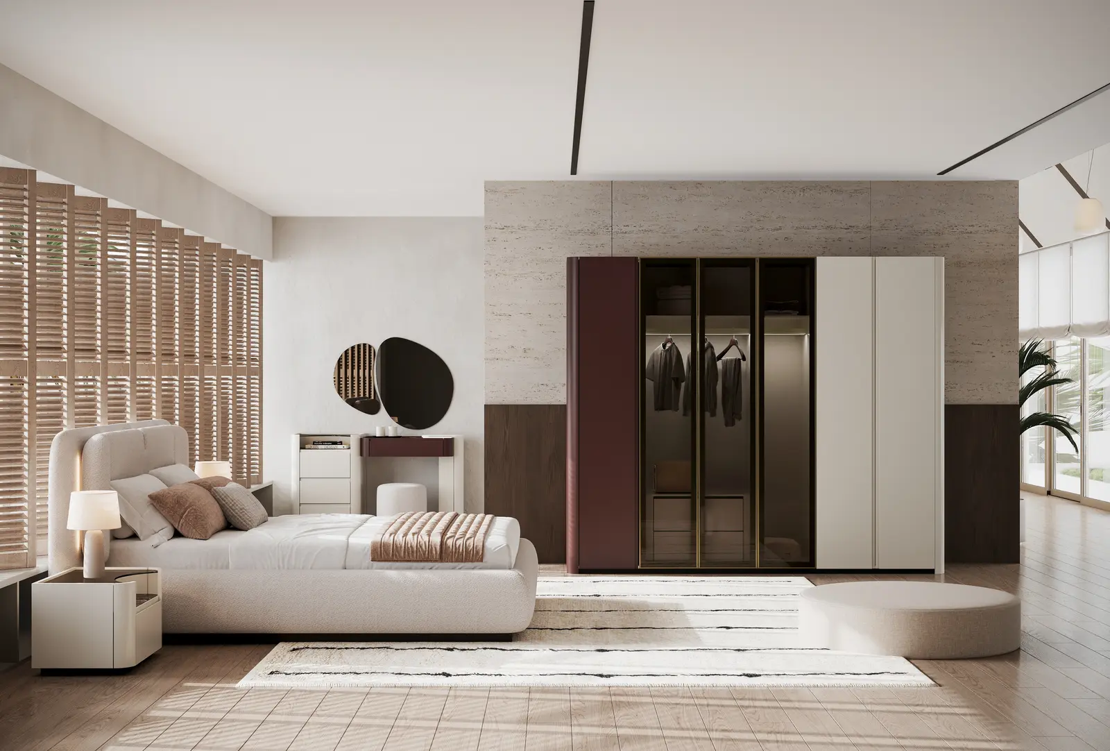 Velüx 3-Door Wardrobe